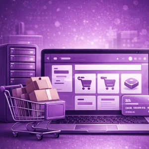 تجهيز متجر الكتروني